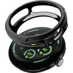 ETUI SPIGEN GOOGLE PIXEL WATCH 4 45MM LIQUID AIR V2 MATTE BLACK