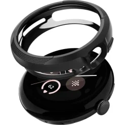 ETUI SPIGEN GOOGLE PIXEL WATCH 3 45MM LIQUID AIR MATTE BLACK