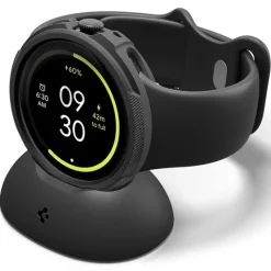 ETUI SPIGEN GOOGLE PIXEL WATCH 4 41MM LIQUID AIR + STAND MATTE BLACK