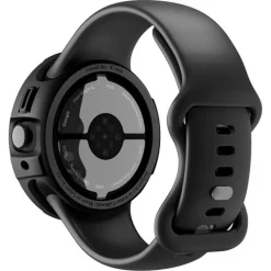 ETUI SPIGEN GOOGLE PIXEL WATCH 4 41MM LIQUID AIR + STAND MATTE BLACK