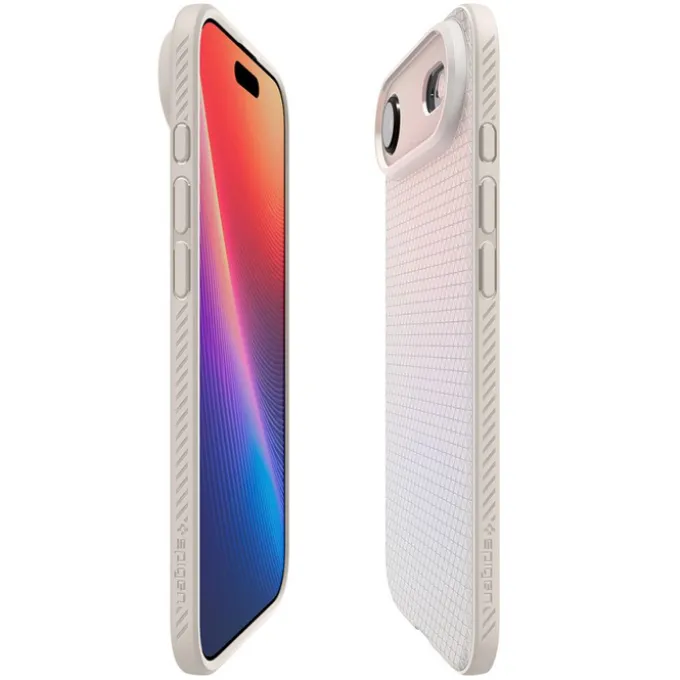 ETUI SPIGEN IPHONE 17 AIR LIQUID AIR NATURAL TITANIUM