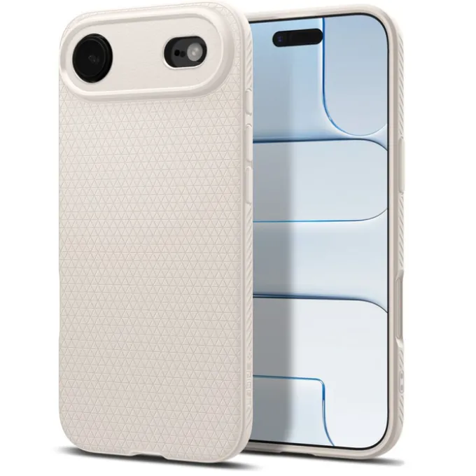 ETUI SPIGEN IPHONE 17 AIR LIQUID AIR NATURAL TITANIUM