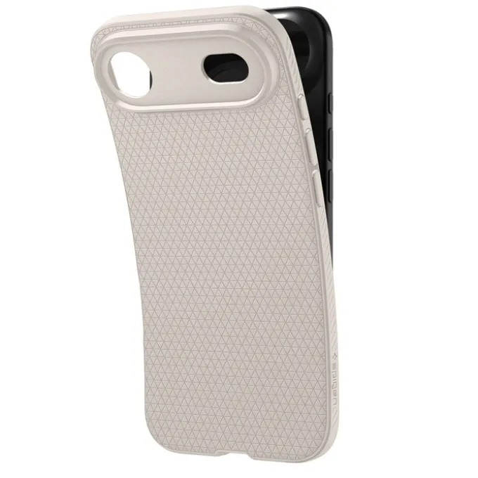 ETUI SPIGEN IPHONE 17 AIR LIQUID AIR NATURAL TITANIUM