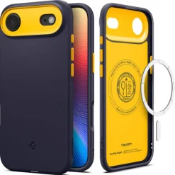 ETUI SPIGEN IPHONE 17 AIR NANO POP MAG MAGSAFE BLUEBERRY NAVY