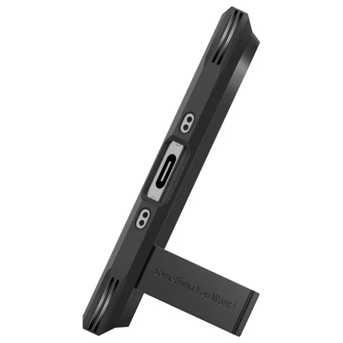 ETUI SPIGEN IPHONE 17 AIR TOUGH ARMOR ”T” MAG MAGSAFE BLACK