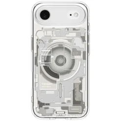 ETUI SPIGEN IPHONE 17 AIR ULTRA HYBRID MAG MAGSAFE ZERO ONE NATURAL TITANIUM