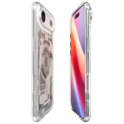 ETUI SPIGEN IPHONE 17 AIR ULTRA HYBRID MAG MAGSAFE ZERO ONE NATURAL TITANIUM