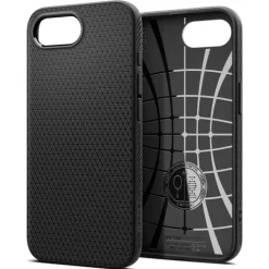 ETUI SPIGEN IPHONE 17E / 16E LIQUID AIR MATOWE CZARNE