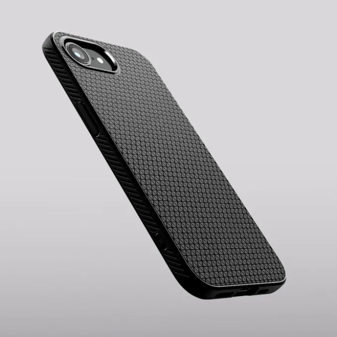 ETUI SPIGEN IPHONE 17E / 16E LIQUID AIR MATOWE CZARNE