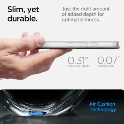 ETUI SPIGEN IPHONE 17E / 16E LIQUID CRYSTAL MAG MAGSAFE PRZEZROCZYSTE