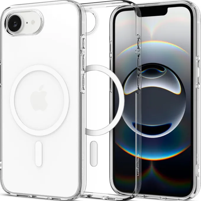 ETUI SPIGEN IPHONE 17E / 16E LIQUID CRYSTAL MAG MAGSAFE PRZEZROCZYSTE