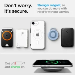 ETUI SPIGEN IPHONE 17E / 16E LIQUID CRYSTAL MAG MAGSAFE PRZEZROCZYSTE