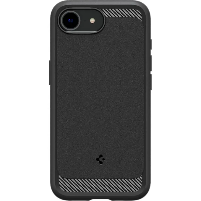 ETUI SPIGEN IPHONE 17E / 16E RUGGED ARMOR MAG MAGSAFE MATOWE CZARNE