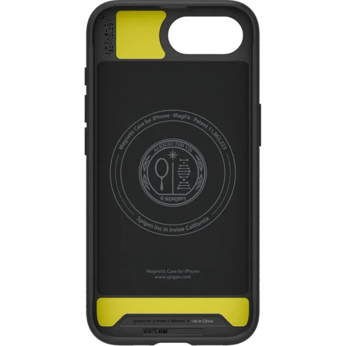 ETUI SPIGEN IPHONE 17E / 16E RUGGED ARMOR MAG MAGSAFE MATOWE CZARNE