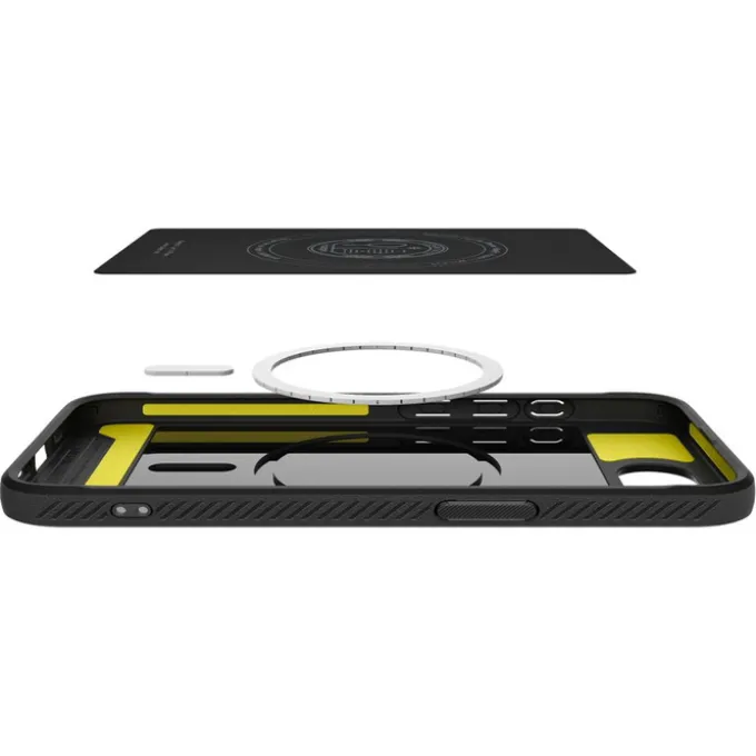 ETUI SPIGEN IPHONE 17E / 16E RUGGED ARMOR MAG MAGSAFE MATOWE CZARNE