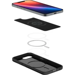ETUI SPIGEN IPHONE 17E / 16E THIN FIT MAG MAGSAFE CZARNE