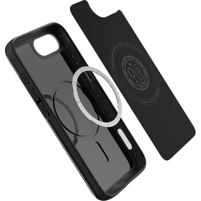 ETUI SPIGEN IPHONE 17E / 16E THIN FIT MAG MAGSAFE CZARNE