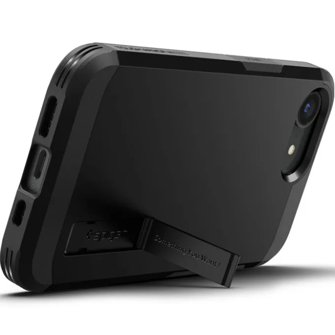 ETUI SPIGEN IPHONE 17E / 16E TOUGH ARMOR MAG MAGSAFE BLACK