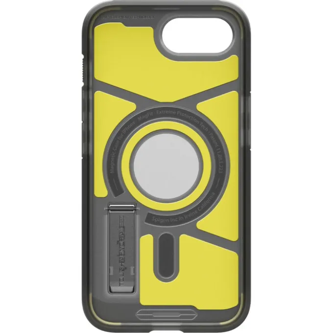ETUI SPIGEN IPHONE 17E / 16E TOUGH ARMOR MAG MAGSAFE FROST BLACK