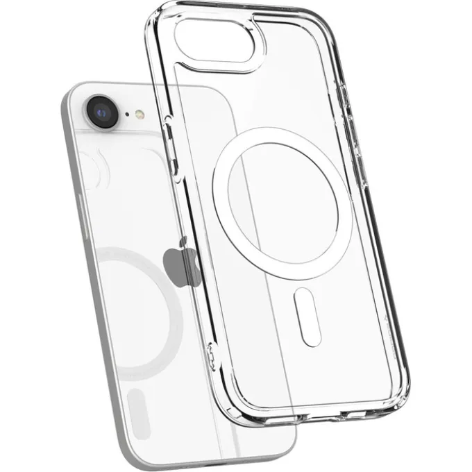 ETUI SPIGEN IPHONE 17E / 16E ULTRA HYBRID MAG MAGSAFE BIAŁE