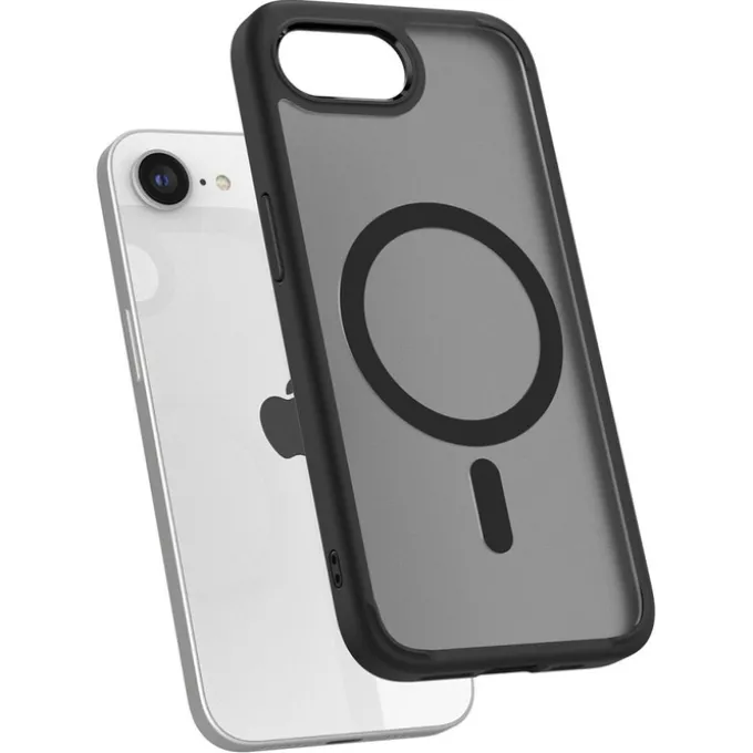 ETUI SPIGEN IPHONE 17E / 16E ULTRA HYBRID MAG MAGSAFE FROST BLACK