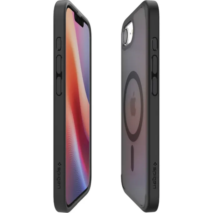 ETUI SPIGEN IPHONE 17E / 16E ULTRA HYBRID MAG MAGSAFE FROST BLACK