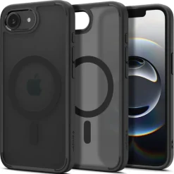 ETUI SPIGEN IPHONE 17E / 16E ULTRA HYBRID MAG MAGSAFE FROST BLACK