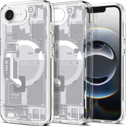 ETUI SPIGEN IPHONE 17E / 16E ULTRA HYBRID MAG MAGSAFE ZERO ONE BIAŁE