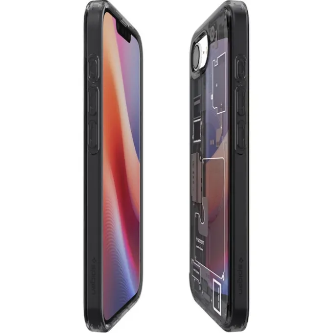 ETUI SPIGEN IPHONE 17E / 16E ULTRA HYBRID MAG MAGSAFE ZERO ONE CZARNE