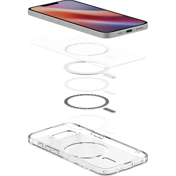 ETUI SPIGEN IPHONE 17E / 16E ULTRA HYBRID MAG MAGSAFE FROST WHITE