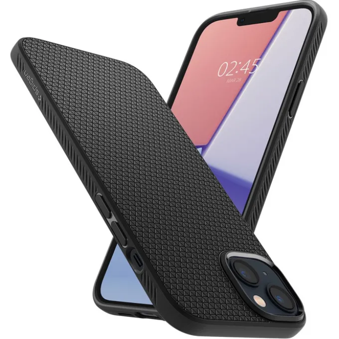 Etui SPIGEN iPhone 14 Liquid Air Matte Black Case