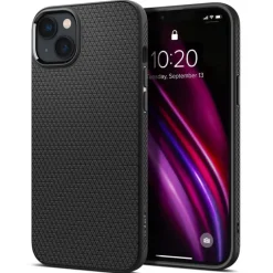 Etui SPIGEN iPhone 14 Liquid Air Matte Black Case