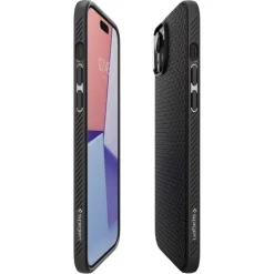 Etui SPIGEN iPhone 15 Liquid Air Matte Black Case