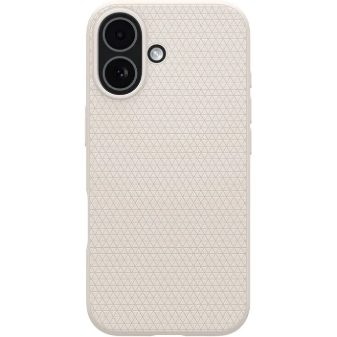 ETUI SPIGEN IPHONE 17 LIQUID AIR NATURAL TITANIUM