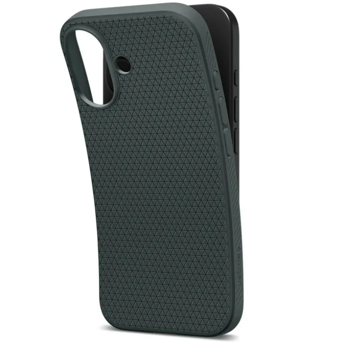 ETUI SPIGEN IPHONE 17 LIQUID AIR ABYSS GREEN