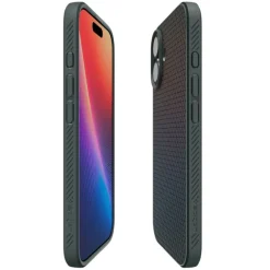 ETUI SPIGEN IPHONE 17 LIQUID AIR ABYSS GREEN
