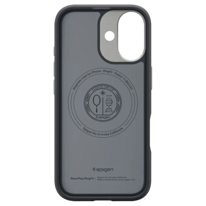 ETUI SPIGEN IPHONE 17 NANO POP MAG MAGSAFE BLACK SESAME