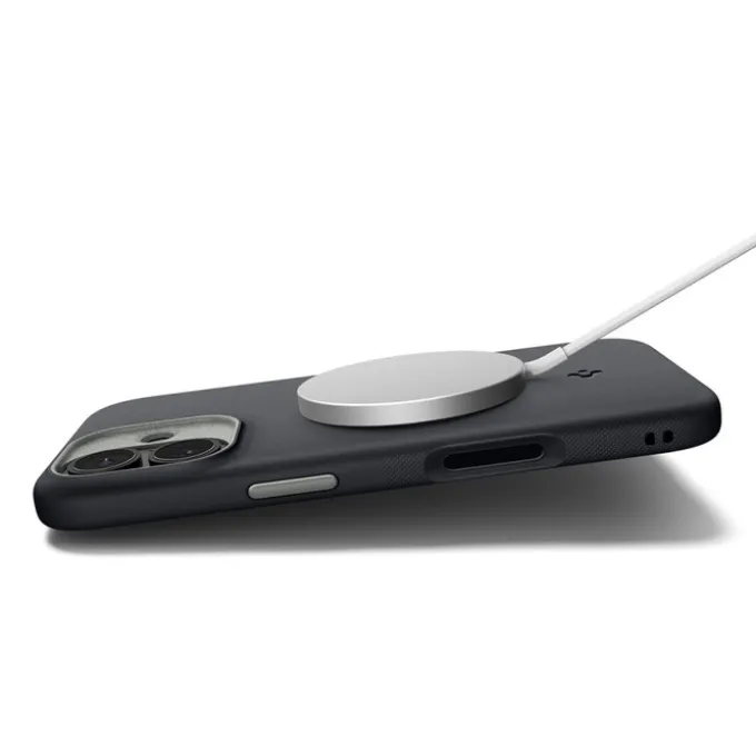 ETUI SPIGEN IPHONE 17 NANO POP MAG MAGSAFE BLACK SESAME
