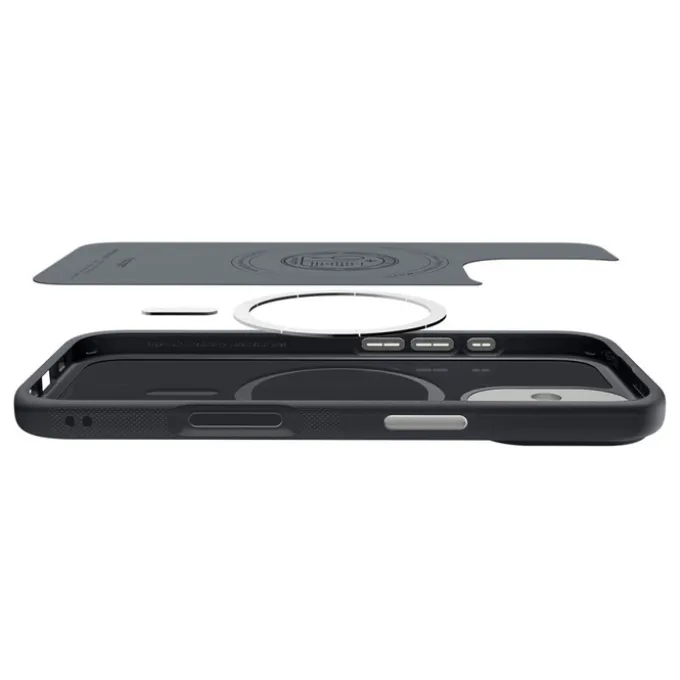 ETUI SPIGEN IPHONE 17 NANO POP MAG MAGSAFE BLACK SESAME