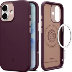 ETUI SPIGEN IPHONE 17 NANO POP MAG MAGSAFE BURGUNDY BEAN