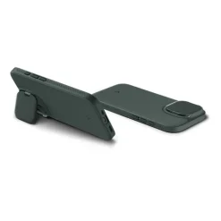 ETUI SPIGEN IPHONE 17 OPTIK ARMOR MAG MAGSAFE ABYSS GREEN