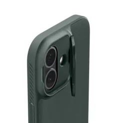 ETUI SPIGEN IPHONE 17 OPTIK ARMOR MAG MAGSAFE ABYSS GREEN