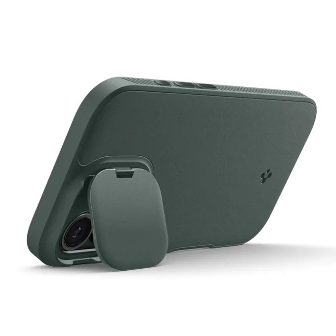 ETUI SPIGEN IPHONE 17 OPTIK ARMOR MAG MAGSAFE ABYSS GREEN