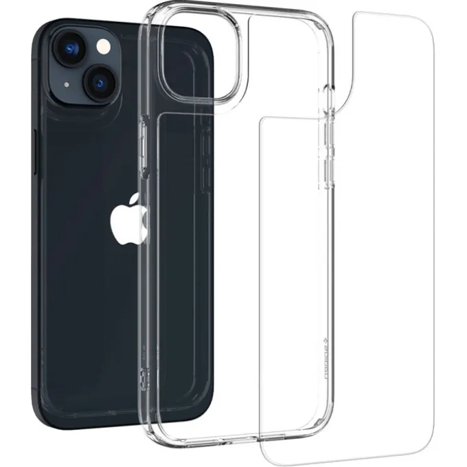 ETUI SPIGEN IPHONE 14 PLUS QUARTZ HYBRID CRYSTAL CLEAR