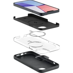 Etui Spigen iPhone 14 Plus Silicone Fit Mag Magsafe Black