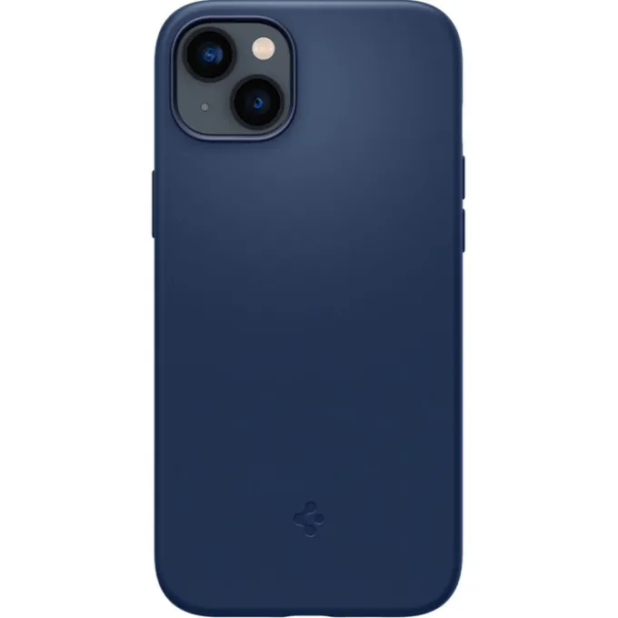 Etui Spigen iPhone 14 Plus Silicone Fit Mag Magsafe Navy Blue