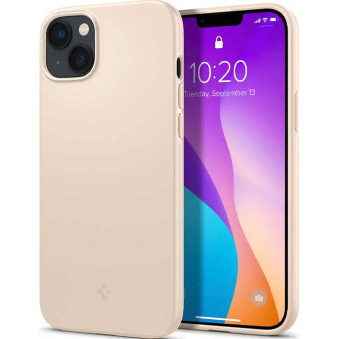 Etui Spigen iPhone 14 Plus Thin Fit Sand Beige