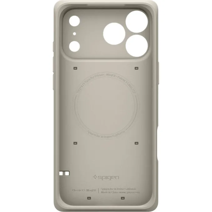 ETUI SPIGEN IPHONE 17 PRO CLASSIC LS MAGSAFE STONE
