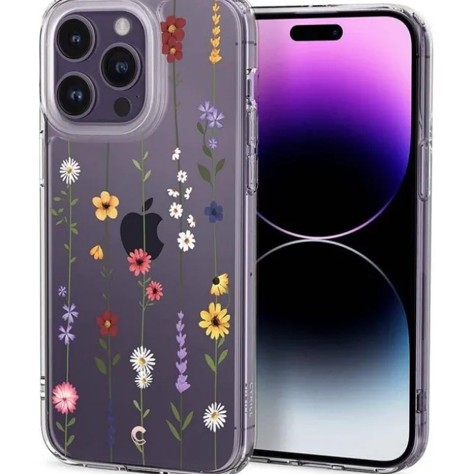 Etui Spigen iPhone 14 Pro Cyrill Cecile Flower Garden