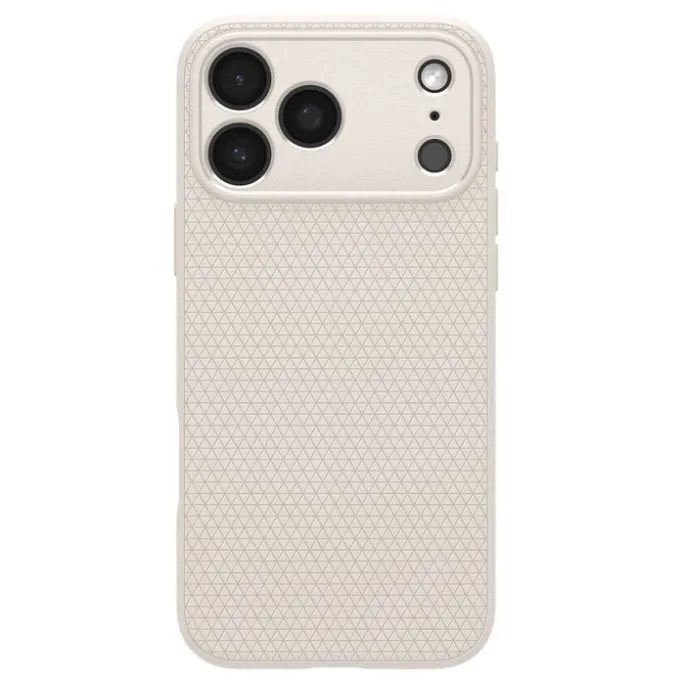 ETUI SPIGEN IPHONE 17 PRO LIQUID AIR NATURAL TITANIUM